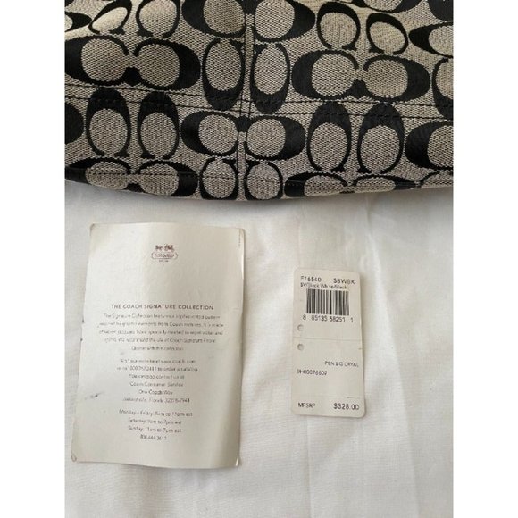 Coach Signature Collection Jacquard. Like New, Must See! - Picture 7 of 7